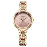 Titan Raga Women's Analog Watch Champagne Dial With Golden Stainless Steel Strap , 95350YM01
